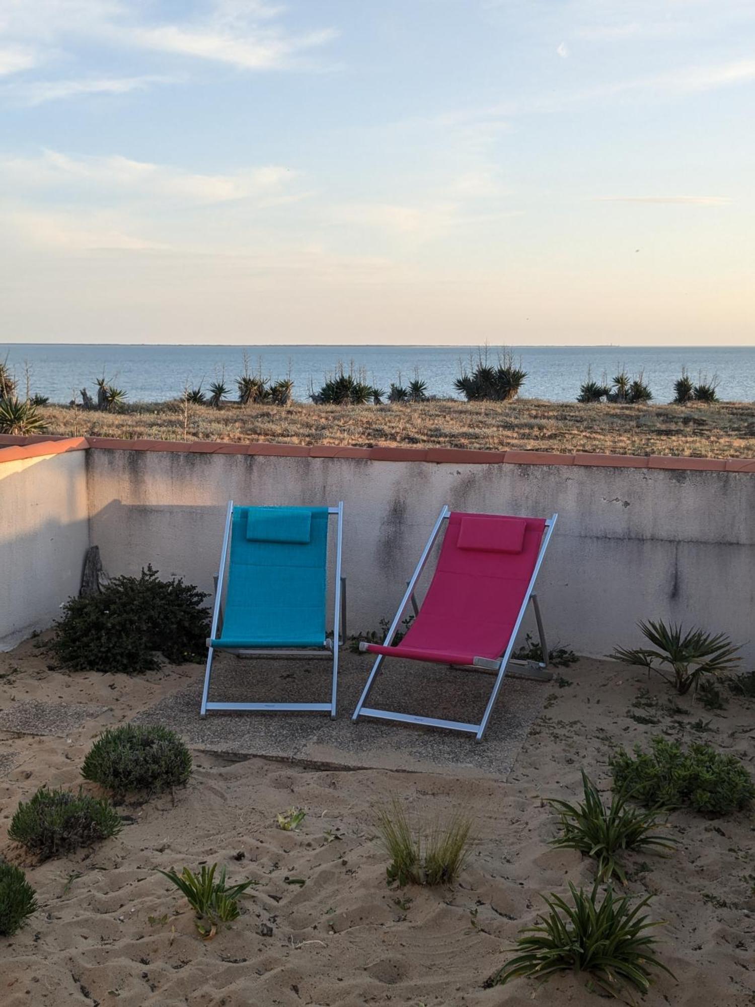 Superbe Vue Sur L'Ocean, Acces Direct A La Plage La Tranche-sur-Mer Eksteriør billede