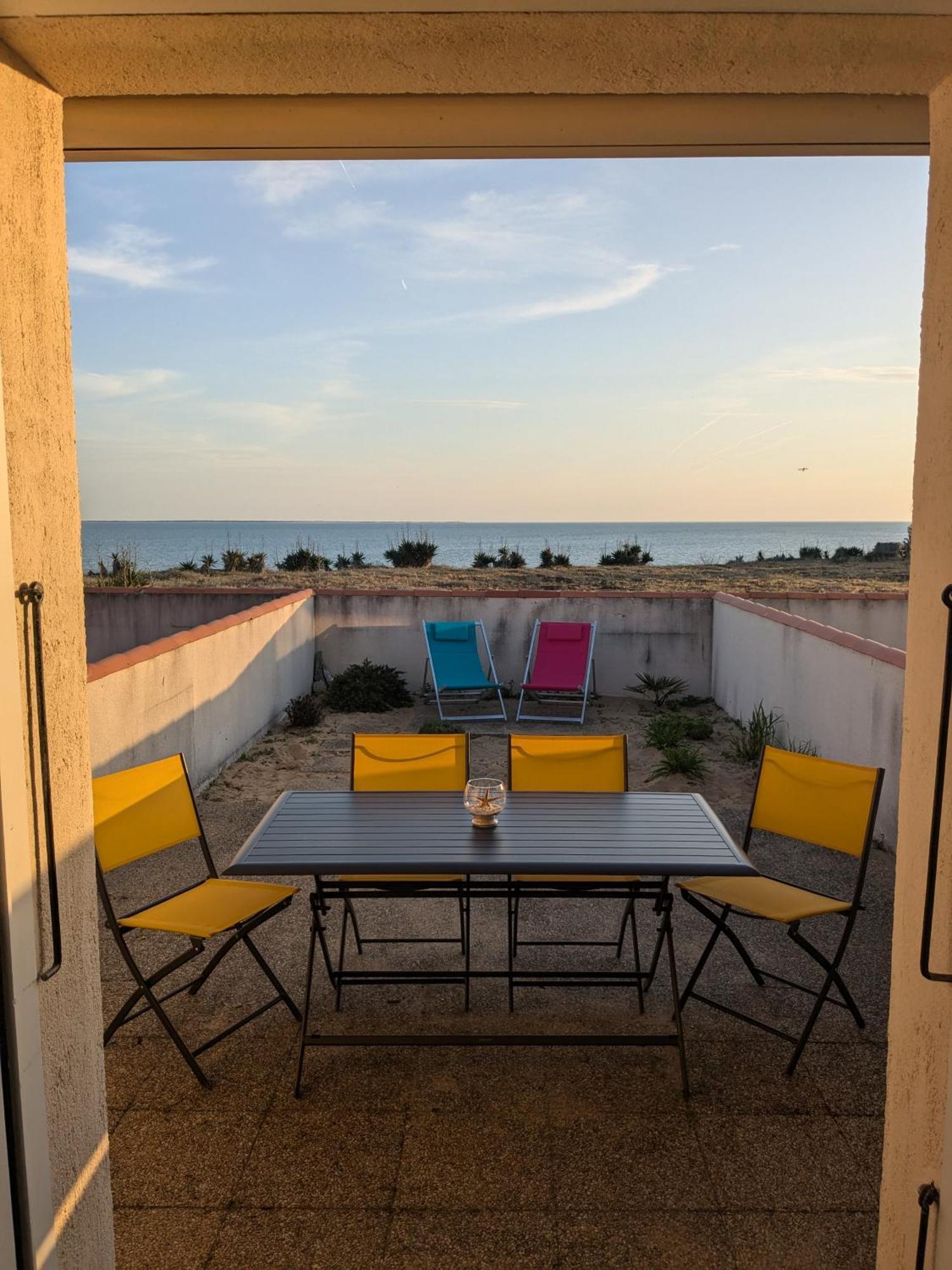 Superbe Vue Sur L'Ocean, Acces Direct A La Plage La Tranche-sur-Mer Eksteriør billede